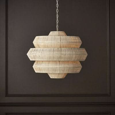 ANTIBES MEDIUM WHITE CHANDELIER
