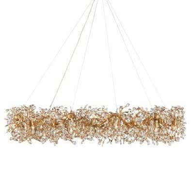 Crystal Bud Grande Ring Chandelier
