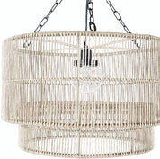 TANNER OUTDOOR PENDANT DRUM NATURAL