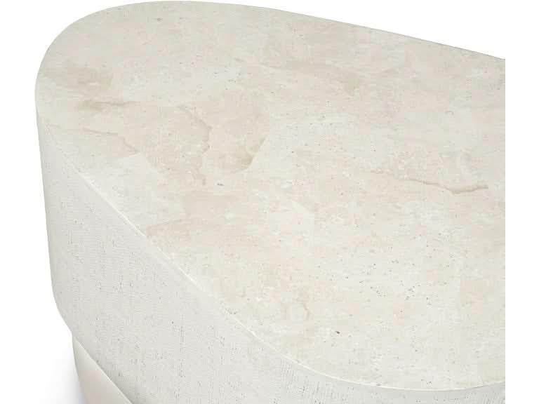 HOLLAND OUTDOOR COFFEE TABLE TALL, WHITE