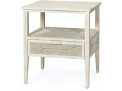 SANTA BARBARA NIGHTSTAND, WHITE SAND