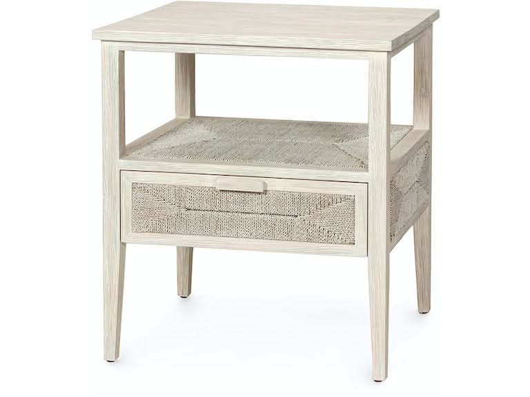 SANTA BARBARA NIGHTSTAND, WHITE SAND