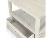 SANTA BARBARA NIGHTSTAND, WHITE SAND