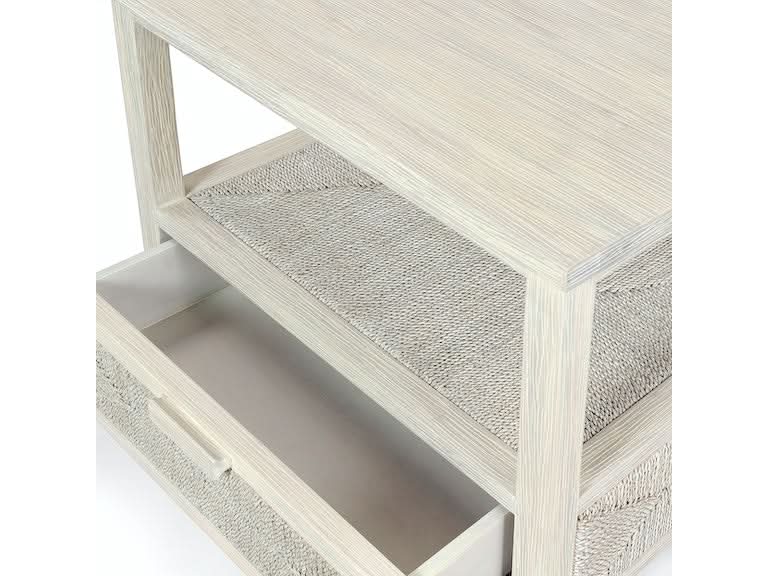 SANTA BARBARA NIGHTSTAND, WHITE SAND