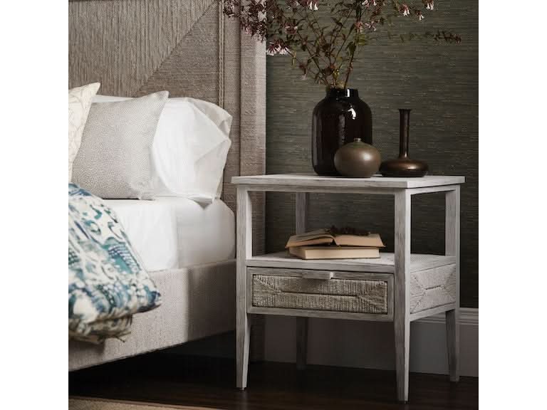 SANTA BARBARA NIGHTSTAND, WHITE SAND