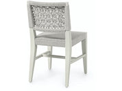 OLIVER OUTDOOR SIDE CHAIR, STONE