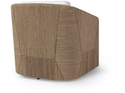 CARMINE SWIVEL LOUNGE CHAIR, NATURAL