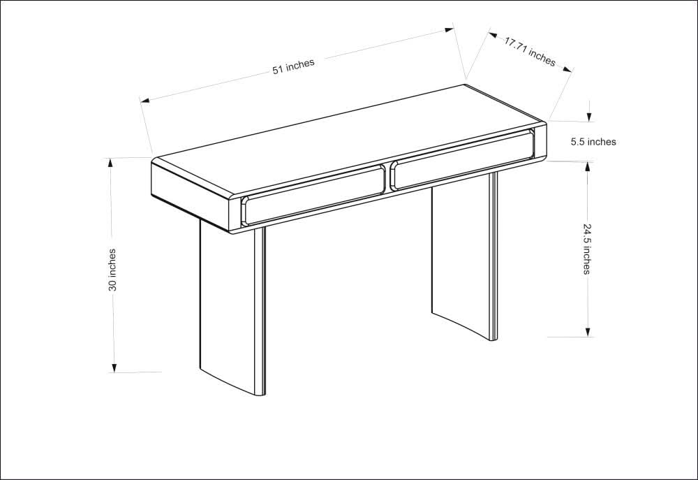 ANISH CONSOLE TABLE