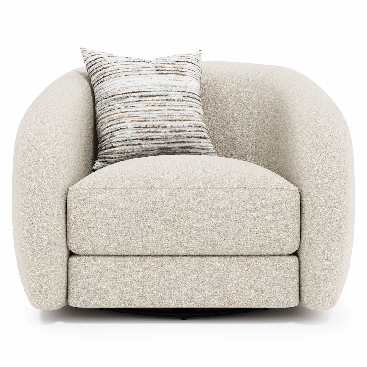 Austen Fabric Swivel Chair