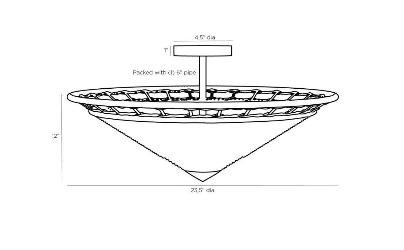 TERRACE FLUSH MOUNT