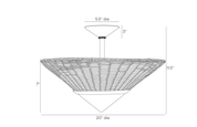 CALISTA FLUSH MOUNT