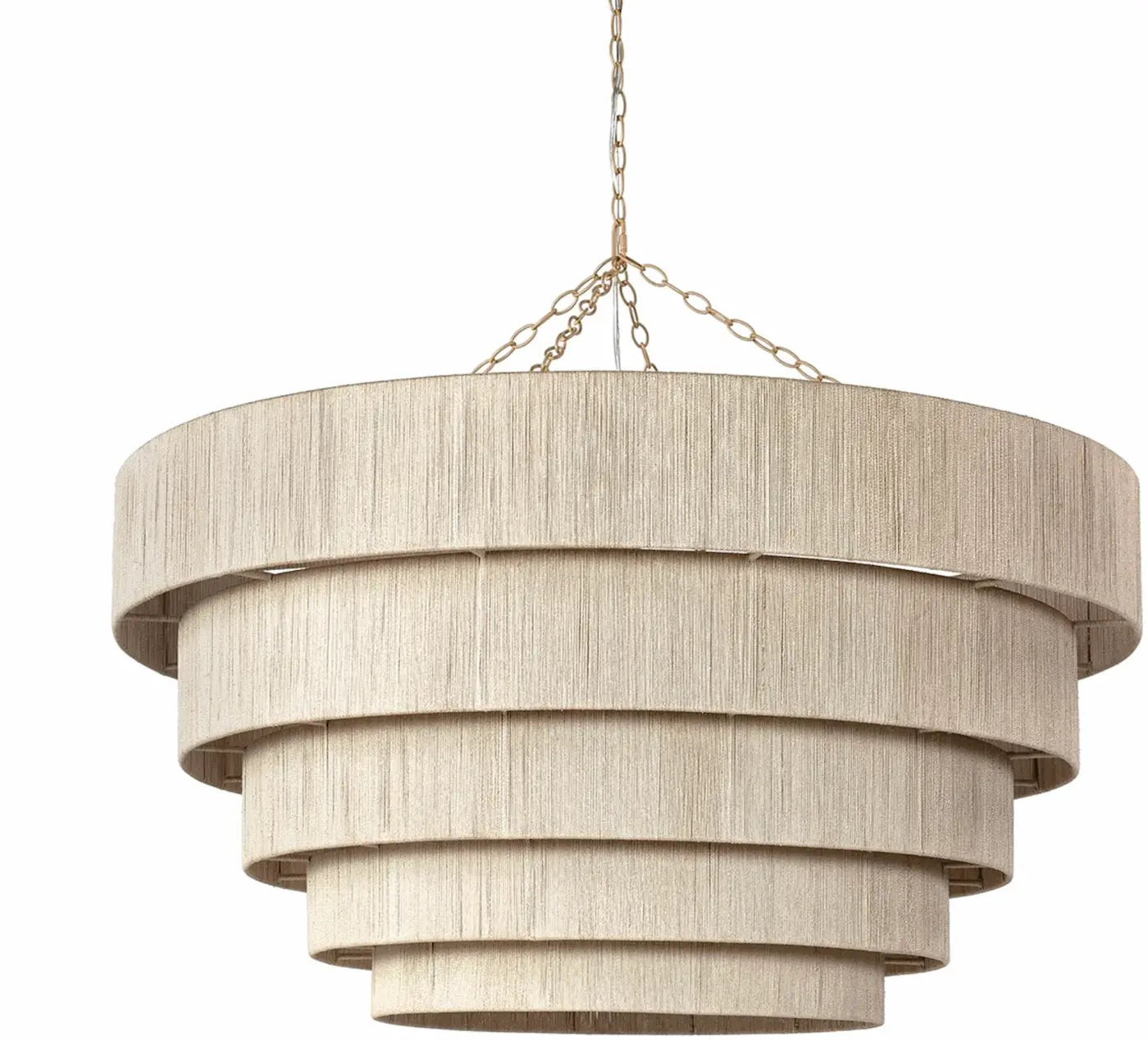 EVERLY OVERSIZED CHANDELIER 5 TIER