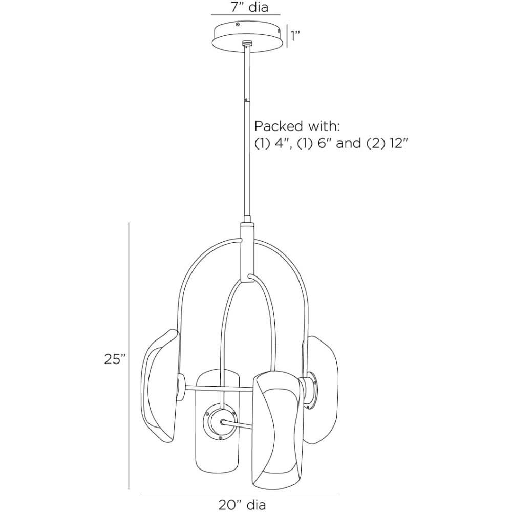 Roll  Chandelier