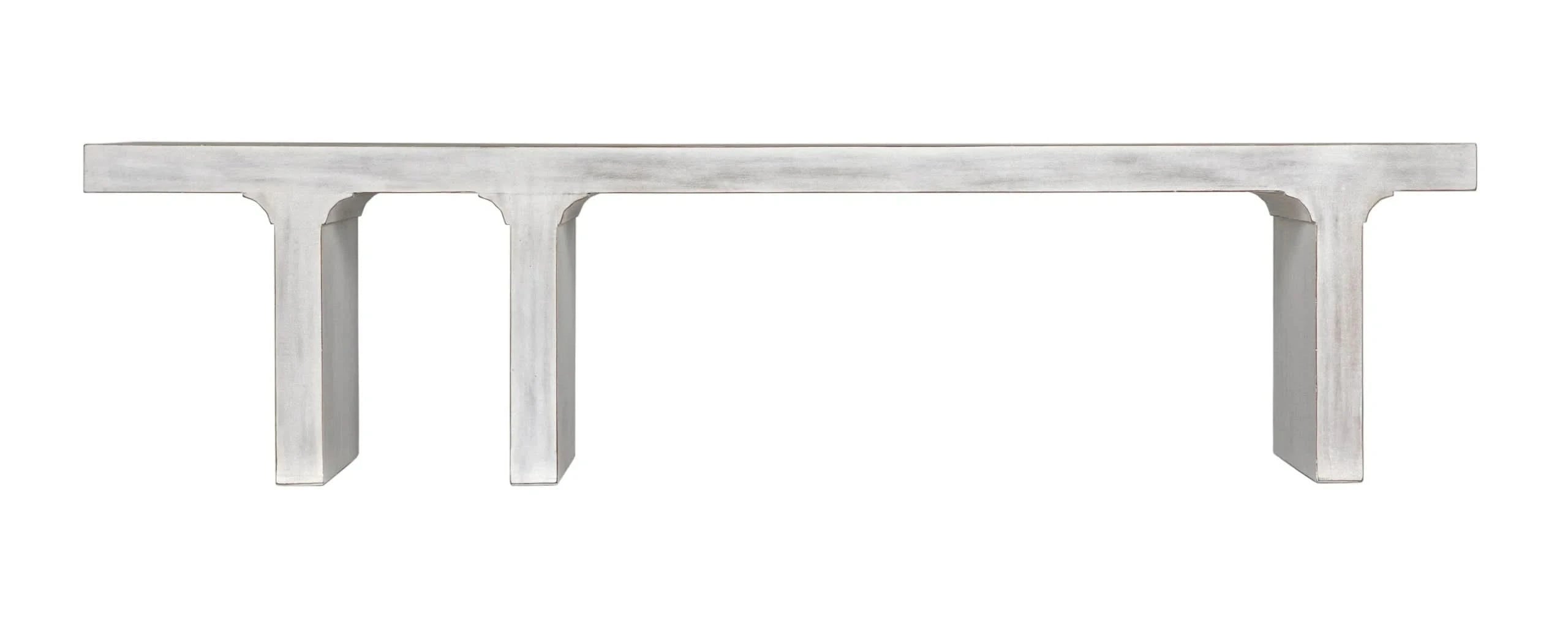 KIR BENCH, WHITE WASH
