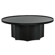 ROME COFFEE TABLE, BLACK STEEL