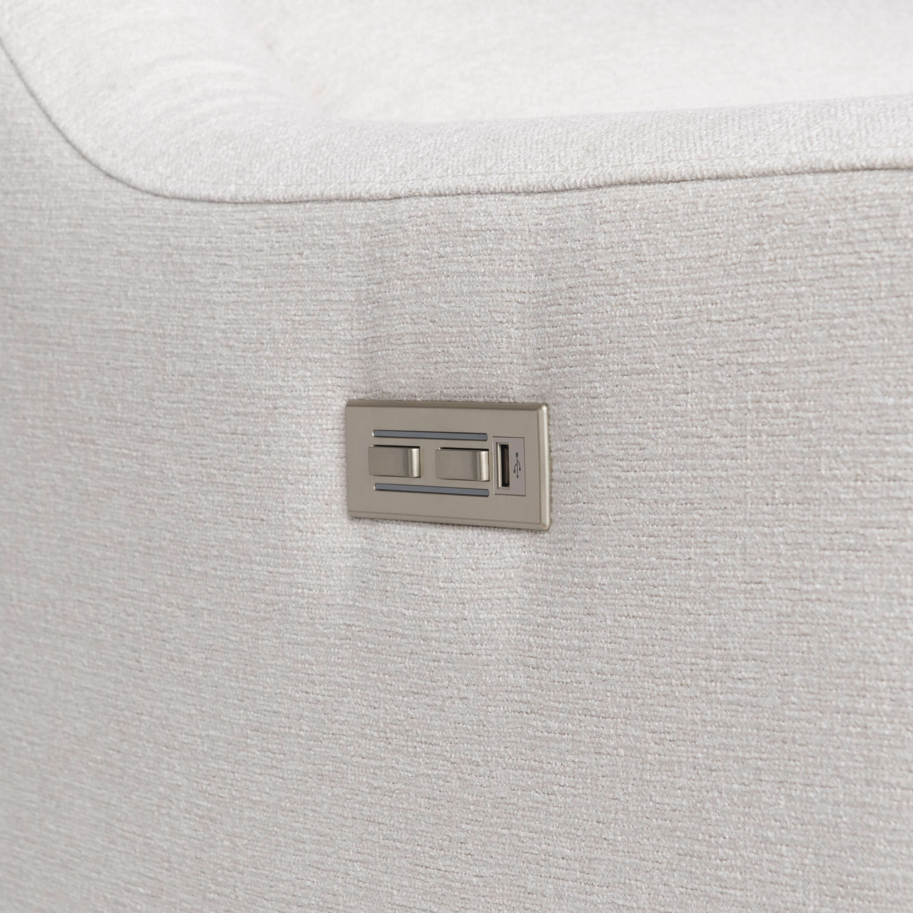 Germain Fabric Power Motion Sofa