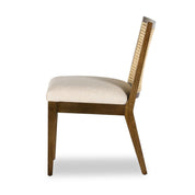 ANTONIA CANE ARMLESS DINING CHAIR