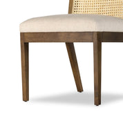 ANTONIA CANE ARMLESS DINING CHAIR