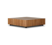 HUDSON LARGE SQUARE COFFEE TBL-NATURAL | NEW