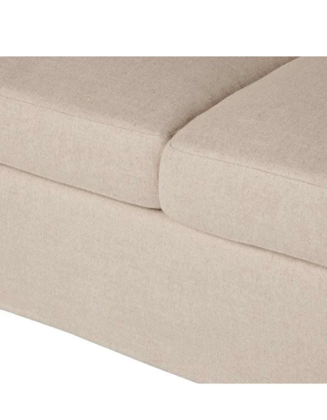 MADDOX SLIPCOVER SOFA-93"-EVERE CREME