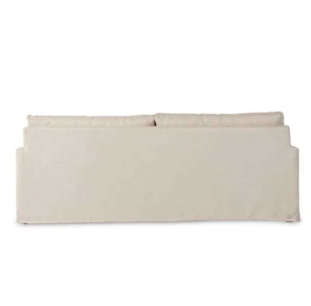 MADDOX SLIPCOVER SOFA-93"-EVERE CREME