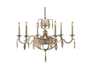 MARQUISE CRYSTAL SIX-LIGHT CHANDELIER