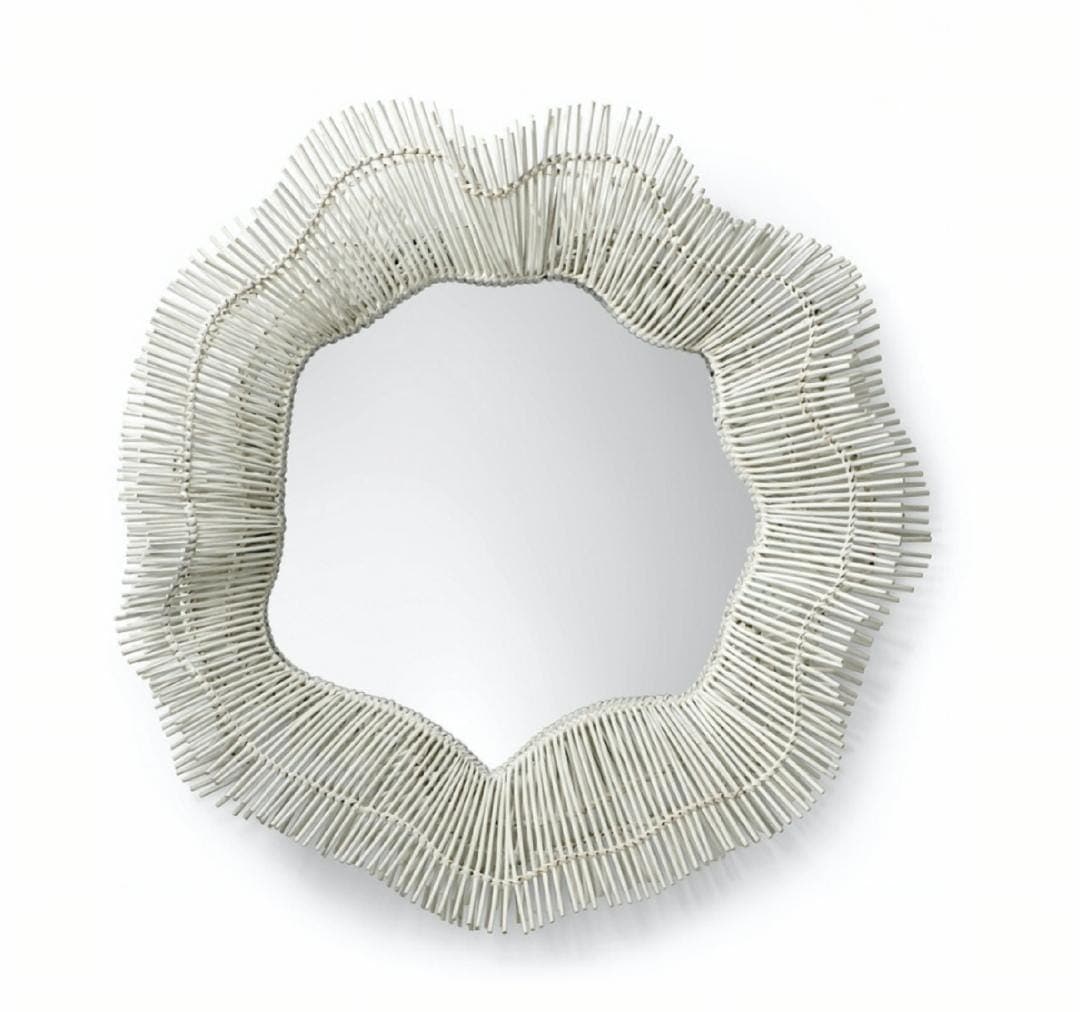 MIRAMAR MIRROR, WHITE