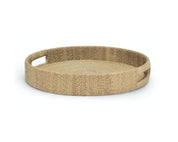 MONARCH ROUND TRAY LARGE, NATURAL