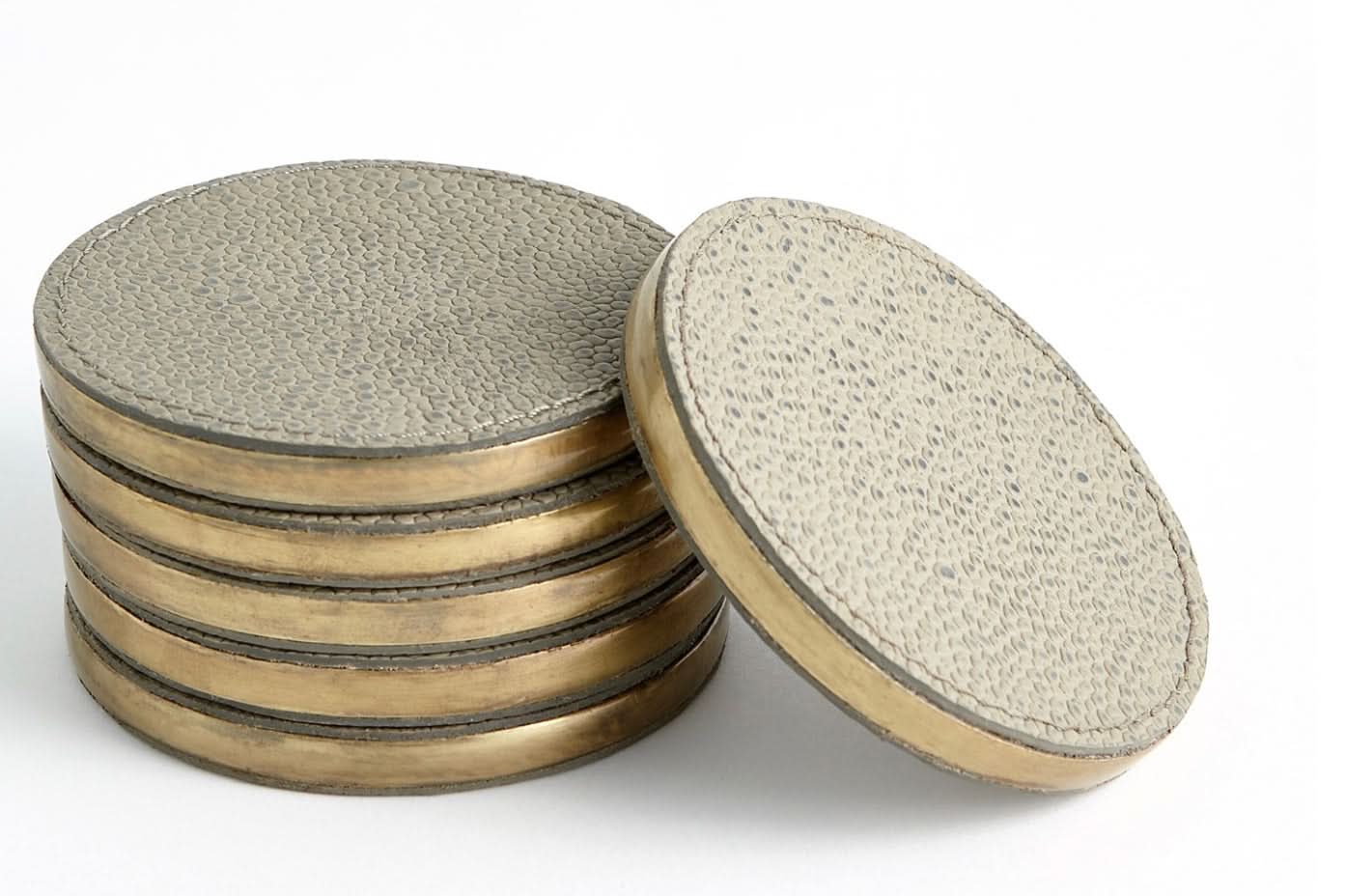 Alpen Coasters – Bark Set of 6