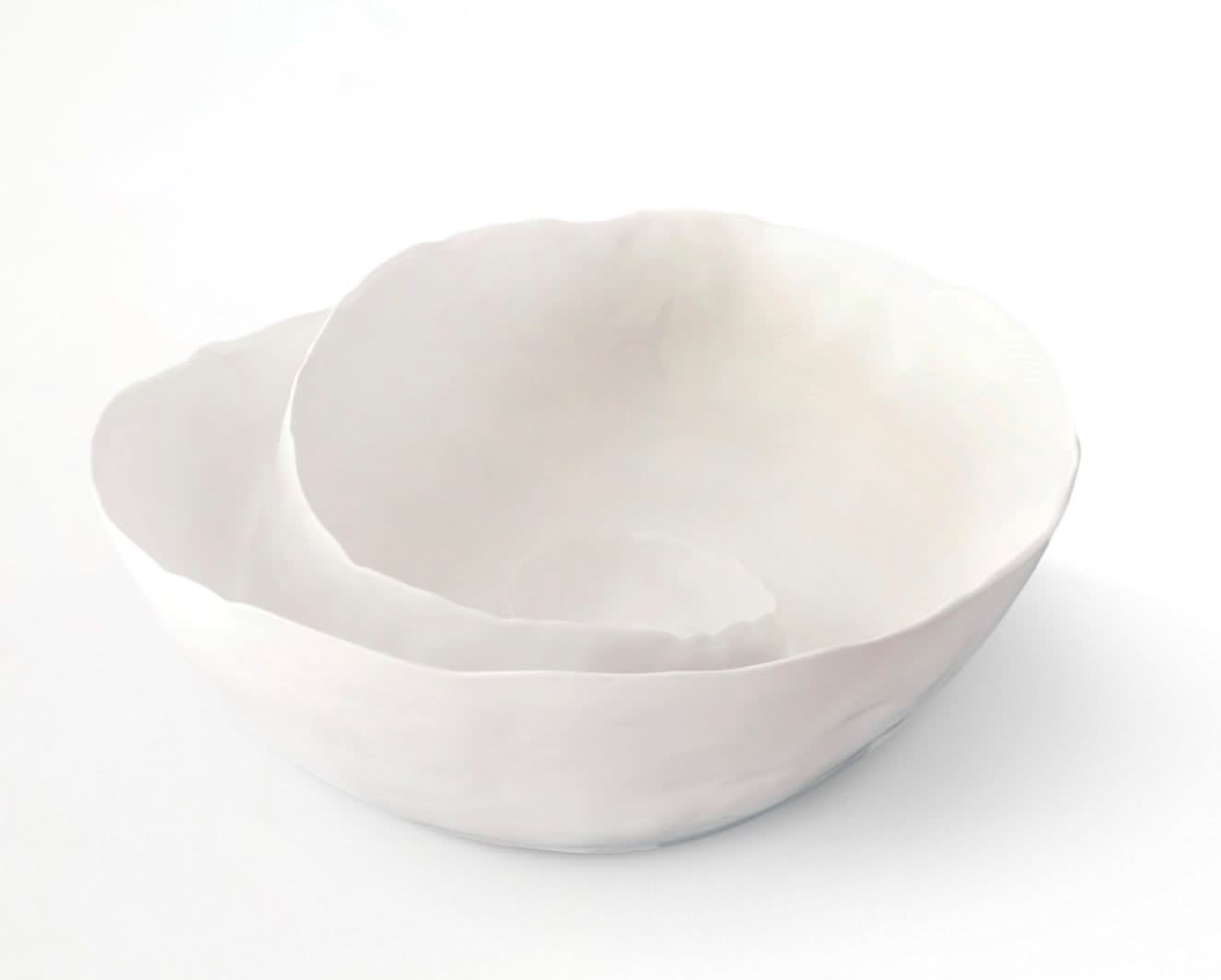 Spiral Bowl – Matte White