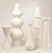 Deoune Vase – Matte White