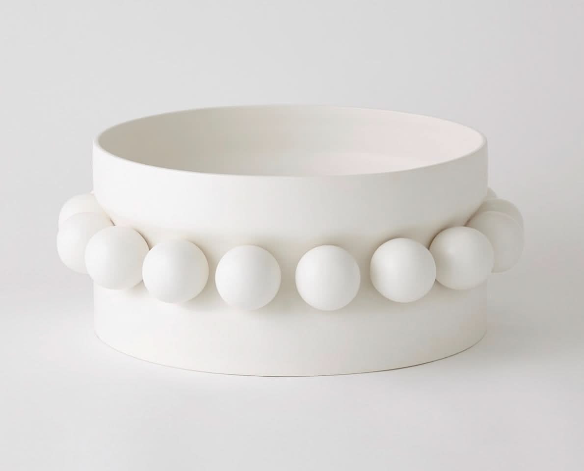 Hera Bowl – Matte White