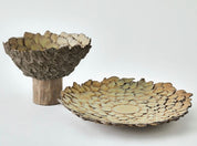Petaled Pedestal Compote – Natural