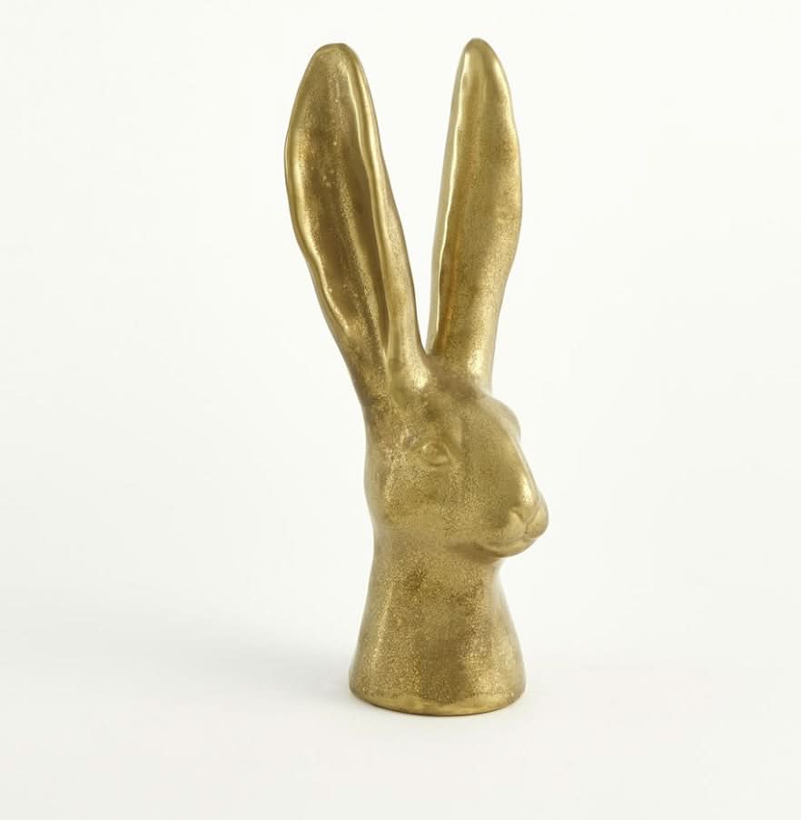 Rabbit – Reactive Matte Gold – Small