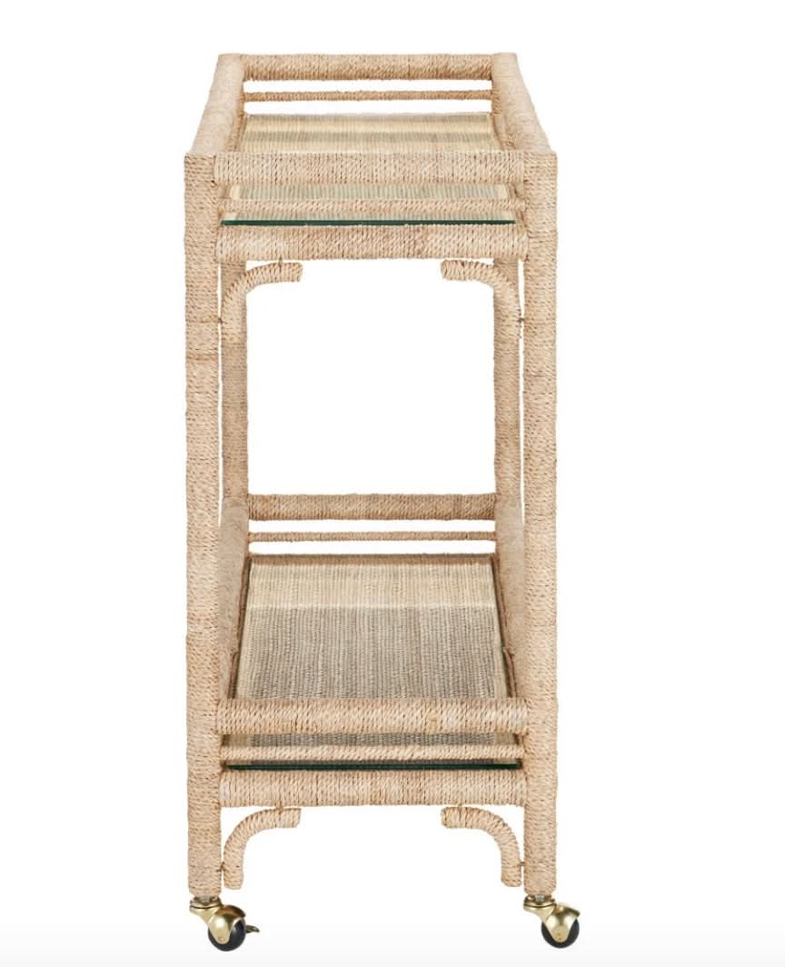 Olisa Rope Bar Cart