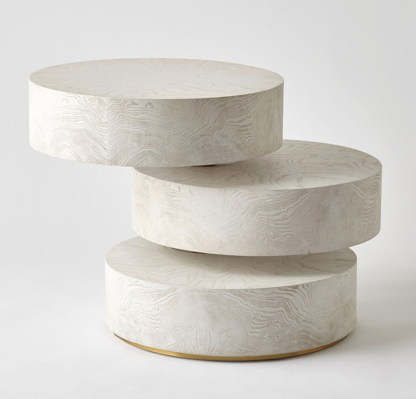 Pivot Side Table – White