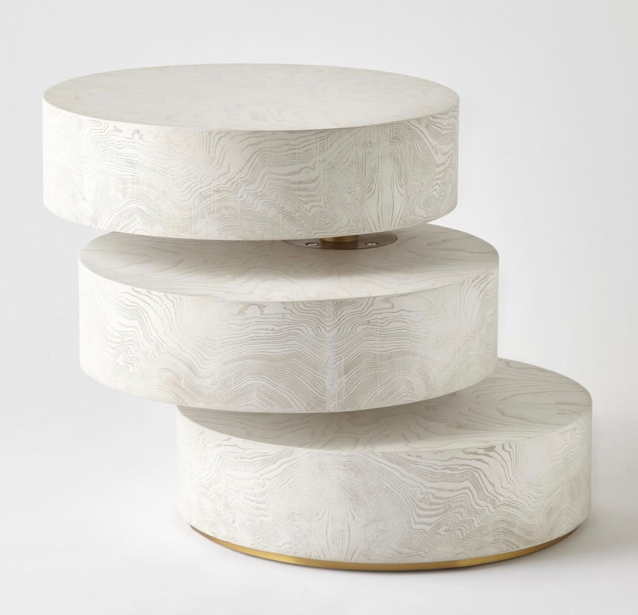 Pivot Side Table – White