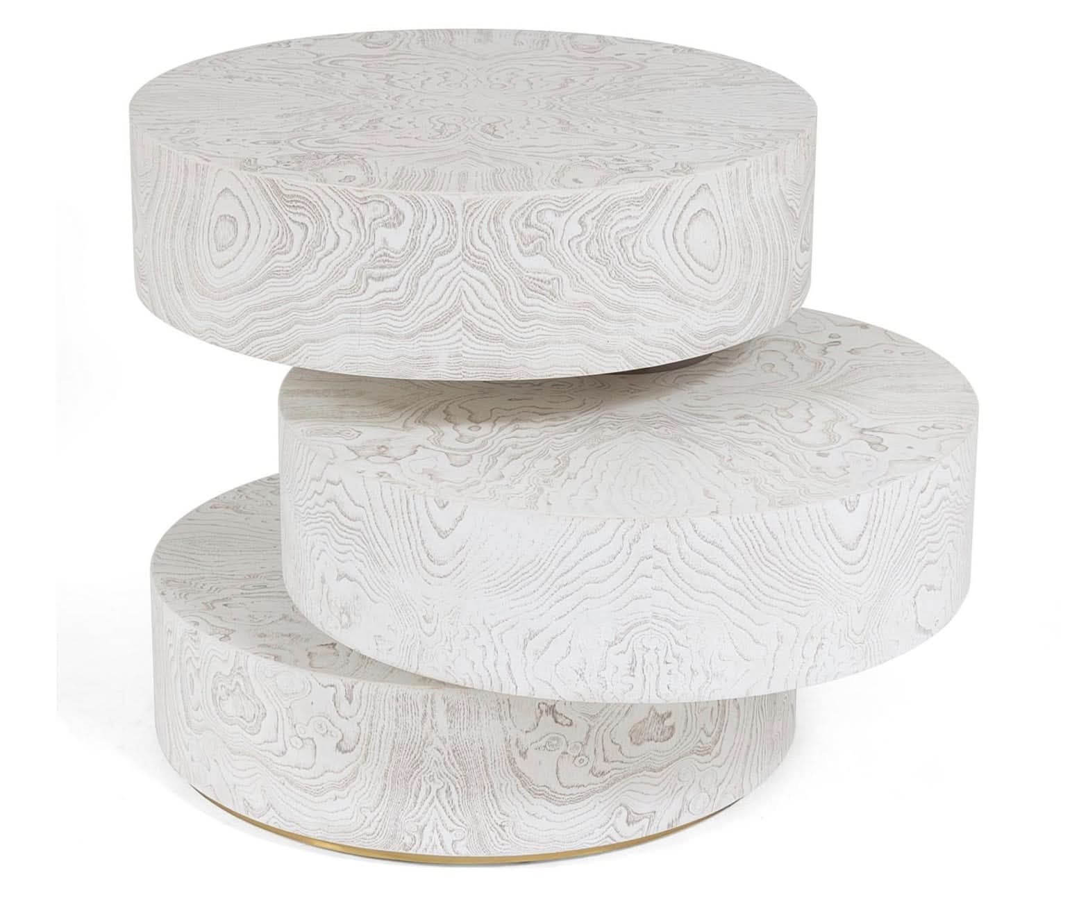 Pivot Side Table – White