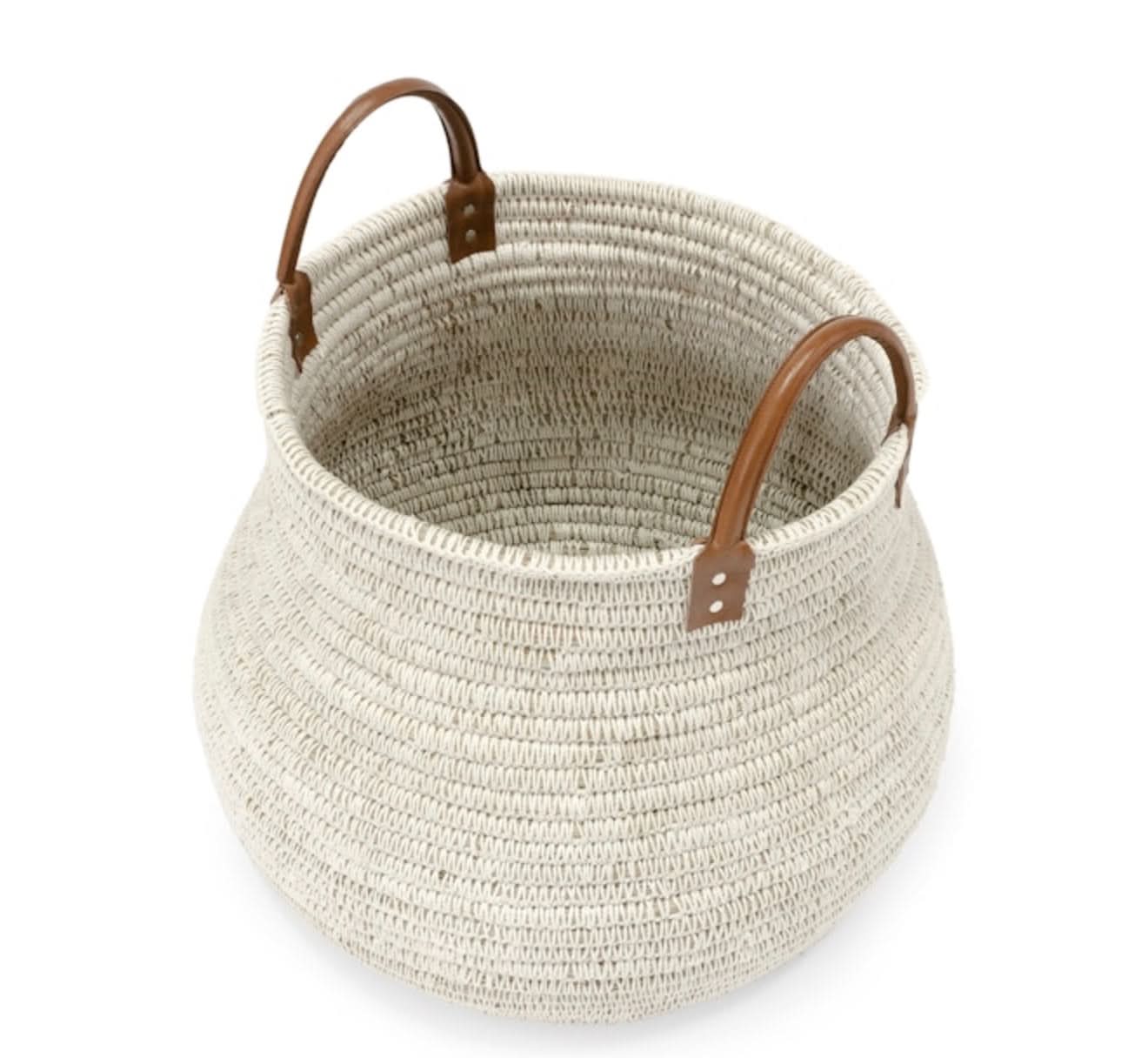 Cairo Basket White Large