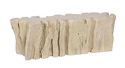 Freeform Root Bench Roman Stone
