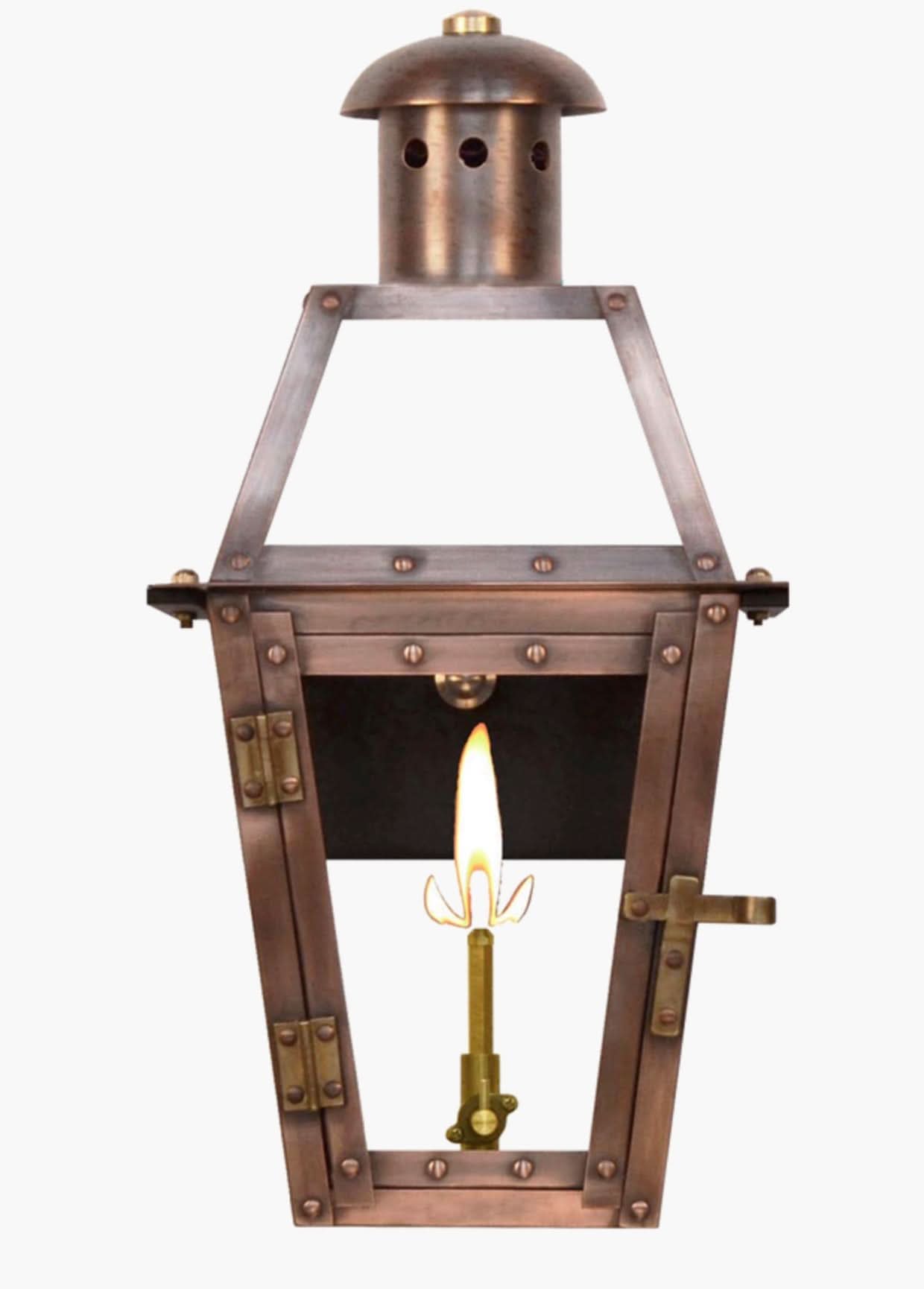 Georgetown 15" Gas Wall Lantern