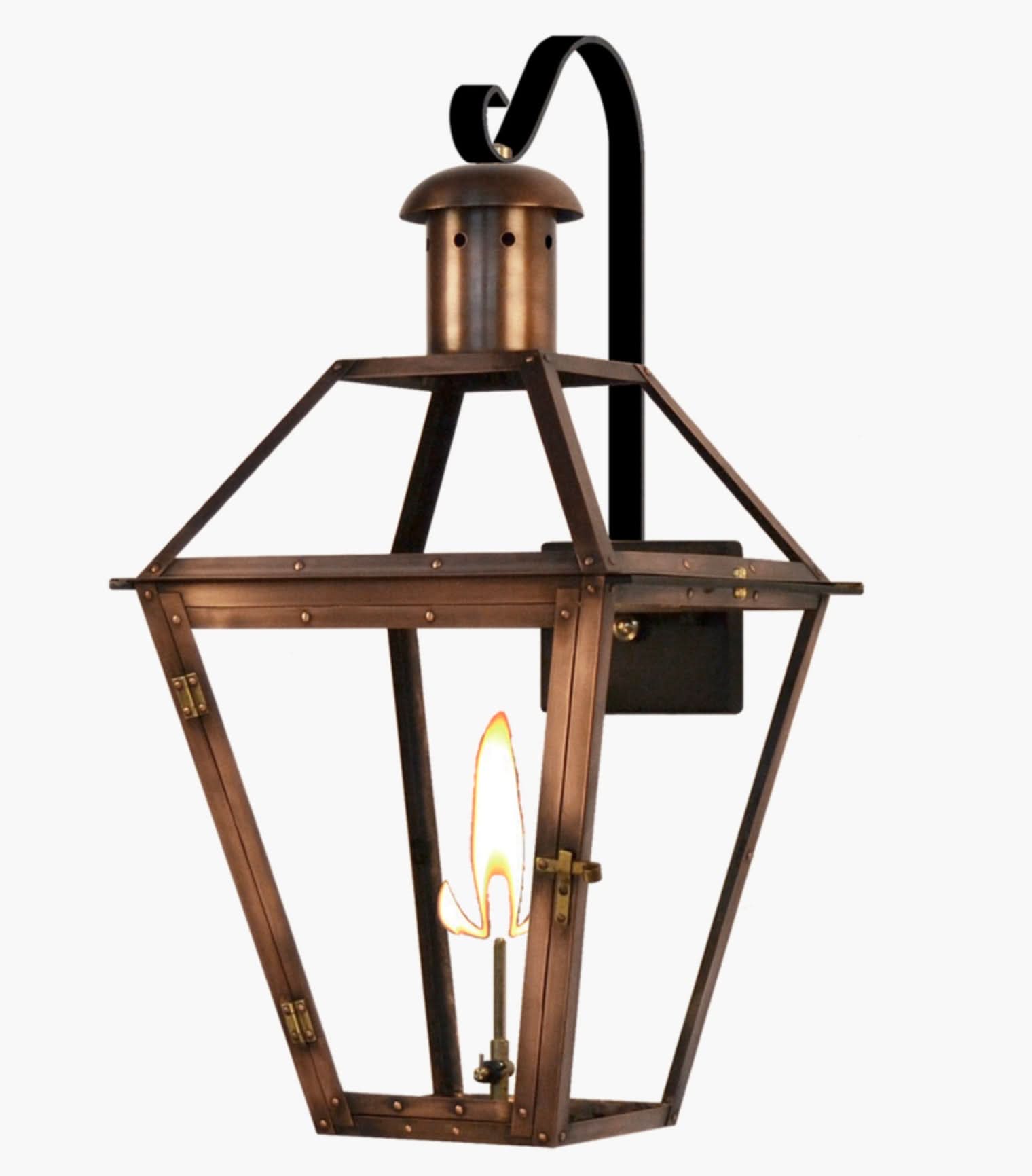 Georgetown 18" Farmhouse Hook Gas Lantern