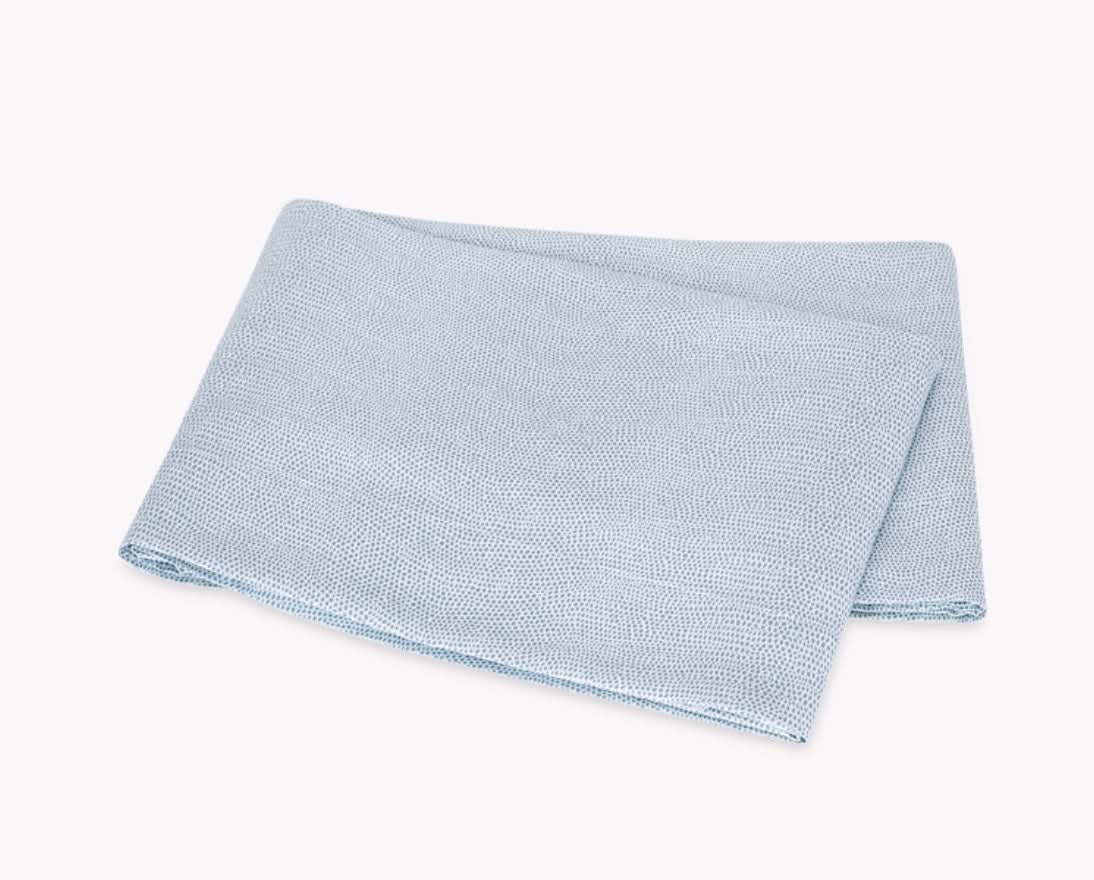 Jasper Flat Sheet-Full/Queen-Hazy Blue