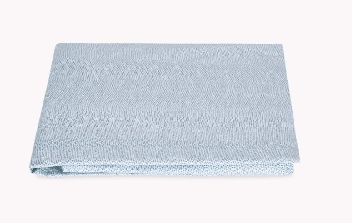 Jasper Fitted Sheet-Queen-Hazy Blue