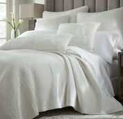 Enzo Coverlet-King-Ivory