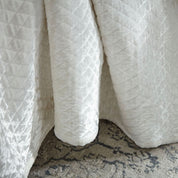 Enzo Coverlet-King-Ivory