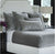 Aria Quilted Coverlet- LT Grey-King