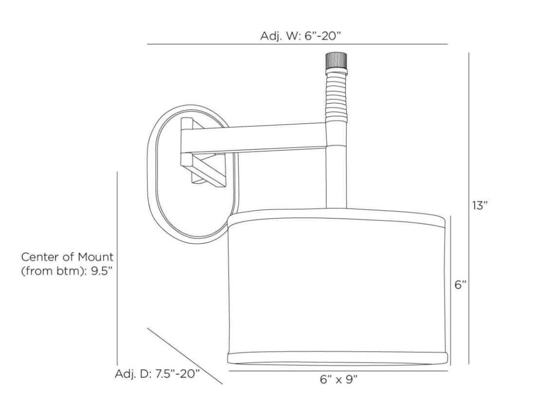 Stitch Sconce