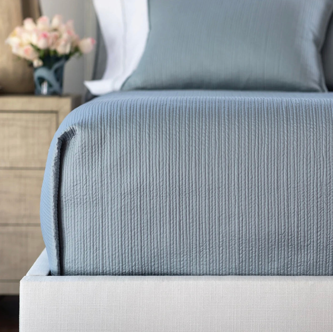 Retro Coverlet – Blue-King