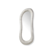 RAVENNA MIRROR LARGE, WHITEWASH